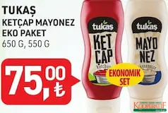 TUKAŞ KETÇAP MAYONEZ EKO PAKET TUKAŞ KETÇAP MAYONEZ EKO PAKET